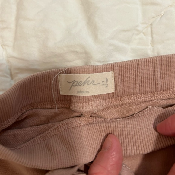 Pehr 2T mauve French terry jogger - Picture 3 of 5